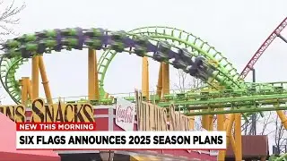Six Flags New England announces lineup for 2025 season