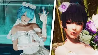 Dead Or Alive Female DLC Wedding Costumes 1
