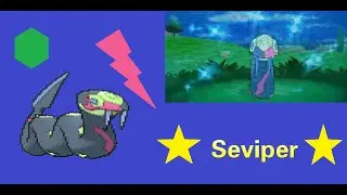 Live shiny  Seviper 🌟  in Pokemon XY