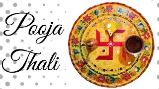 Thali decoration ideas|| Pooja Thali diy || MDF Pooja Thali || Lippan Art ||Mirror Thali
