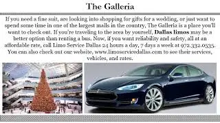 The Best Places to Visit with a Limo Service Dallas