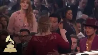 Adele, Lionel Ritchie, and Bruno Mars| Audience Cam | 58th GRAMMYs