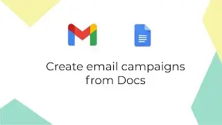 Mergo: Create an email campaign from Google Docs