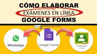 Cómo hacer EXÁMENES usando los FORMULARIOS de GOOGLE