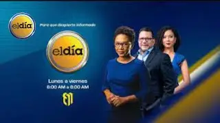 El D&iacute;a con Edith Febles, Indhira Suero y German Marte