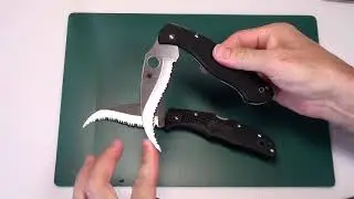 スパイダルコ　メートリアーク２とシビリアン比較　Spyderco MATRIARCH2 and Civilian