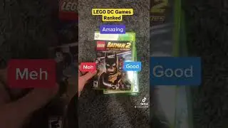 LEGO DC video games ranked #shorts #dccomics