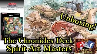 The Chronicles Deck Spirit Art Masters Unboxing #yugiohcommunity #yugioh #ocg #konami #yugiohcards