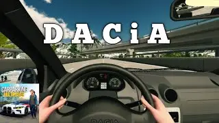 Pov drive Dacia logan in Car Parking Multiplayer (CPM1) Gameplay