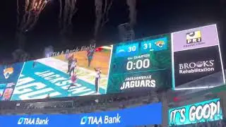 Jaguars Win!! 27 point comeback Fan reaction!