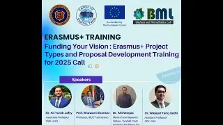ERASMUS+ TRAINING - Funding Your Vision: Project Types, Proposal Writing and Budget Training