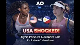 🔥 THE FIRST SHOWDOWN IN AUSTRALIA: Alex Eala vs Alycia Parks - A Battle of Styles! ✨
