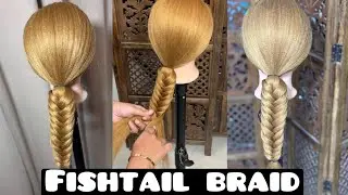 Fishtail Braid for Beginners || How to do Fishtail Braid || 