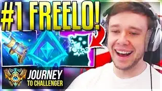 ABUSE THIS NEW BUILD FOR FREELO!!! - Journey To Challenger | League of Legends