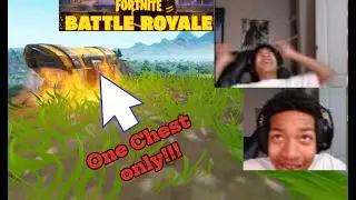 One CHEST only challenge Fortnite Ranked Battle Royal With SMEKO!!!