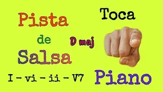 Backing Track Salsa | Re Mayor | Pista Para Piano