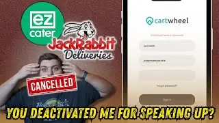 Jackrabbit Deliveries деактивировали меня за высказывание?! (ezCater проигнорировал это)