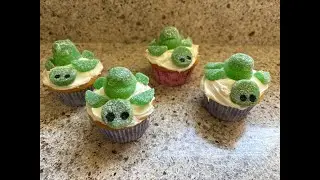 Sea Turtle Cupcakes