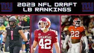2023 NFL Draft Inside Linebacker Rankings