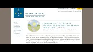 The Phan Law Firm: Law Firm Advertising | Analyzing Call Out Extension Usage