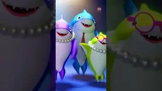Shark Finger Family 🦈👋 | Baby Shark Song | #Shorts