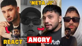 HARJAS LIVE ANGRY REPLY TO RAFTAAR🤬'NETA JI' ! KR$NA REPLY ON RACISM | KARAN AUJLA