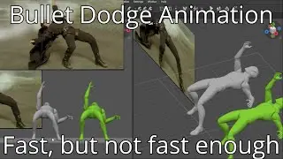 Neo Dodges Bullets - Free Animation #4 with Process Explanation (Tutorial that is Beginner Friendly)