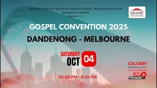 Dandenong Convention | 04 October 2025 | 05:30pm