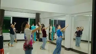 ซ้อมฟ้อนร่มฟ้าบารมี(ตัด)