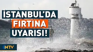 AKOM Issues Warning for Istanbul! Storm Expected to Reach 75 Km Wind | NTV