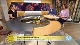 Stilla sängliggande farligt vid covid-19 - Nyhetsmorgon (TV4)