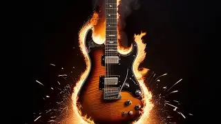 Fierce Rock Guitar Backing Track in E Minor