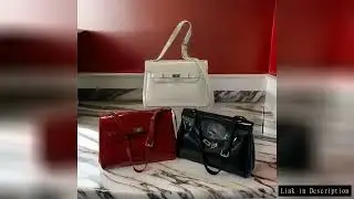 Elegant Minimalist Commuter Bag Women Luxury Crossbody Handbag Vintage Leather Designer Large Capaci