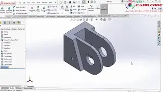 SolidWorks Part Design Exercise 100