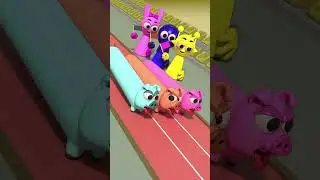 Sprunki Pet RACING (Pinki, Jevin and Simon)