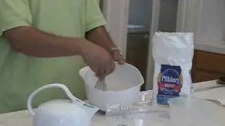 How make paste for mounting Chinese painting or sumi-e