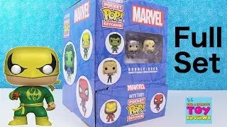 Funko Marvel Pocket Pop Keychain Mystery Blind Bag Unboxing Full Set | PSToyReviews