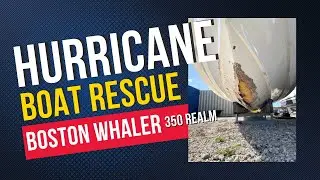 Hurricane Ian Boston Whaler Boat Rescue
