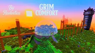 Epic Minecraft Bedrock Cinematic | Grim Comfort Mega Base Tour by Haelvetica | KrustyKraft S9