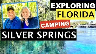 RVing FLORIDA  CAMPGROUND REVIEW SILVER SPRINGS State Park and Glass Bottomed Boats