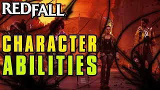 Welcome To RedFall! ALL 4 Playable Characters & Abilities!