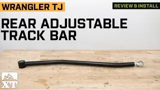 Jeep Wrangler TJ Rear Adjustable Track Bar for 1 to 6-Inch Lift Review & Install