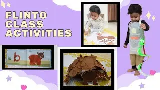 Flinto Class Day 2 & Day 3 Activities | Playgroup | Home Schooling | ANVI's Kushil