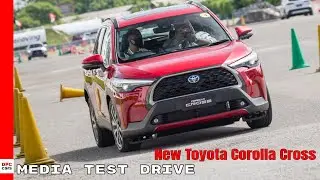 New Toyota Corolla Cross Media Test Drive 2021