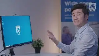 How to use Philips USB-C Docking monitor 272B7QUBHEB - mini PC & Windows Hello webcam