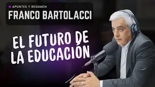 Franco Bartolacci: “El gran tema de Argentina es la tragedia educativa”