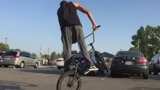 360 bmx in slow motion