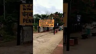 Penukonda Railway Station Junction In Andhrapradesh #penukonda #indiarailway mrshhivaofficial9