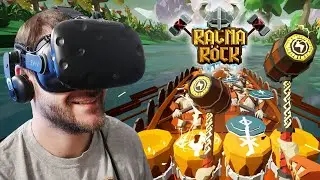 Symulator bębniarza wiking&oacute;w - Ragnarock (HTC VIVE VR)