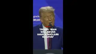 Trump: &lsquo;Iran will never have a nuclear weapon&rsquo;